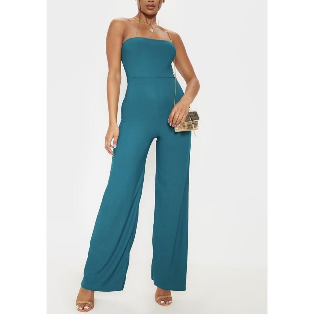 *NWT* PLT Women's Tube Top Jumpsuit